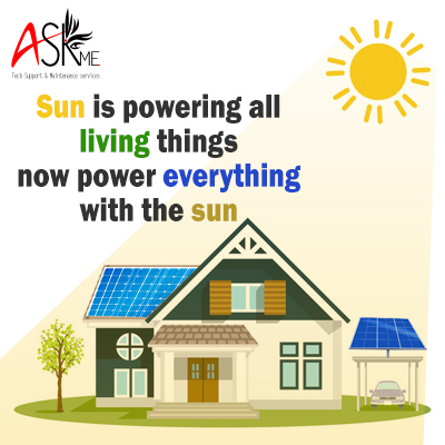 install solar panels in home